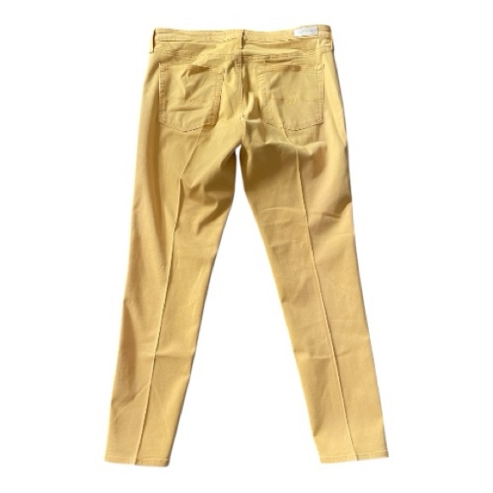 #021, AG Adriano Goldschmied women’s yellow jeans, size 31R - Picture 2 of 4